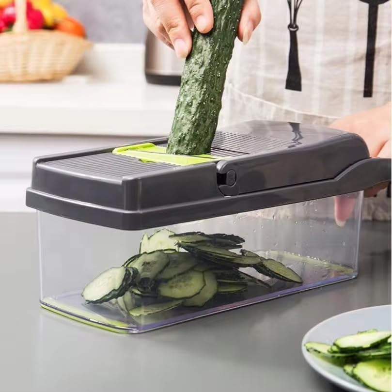 14-In-1 Vegetable Chopper & Mandoline Slicer